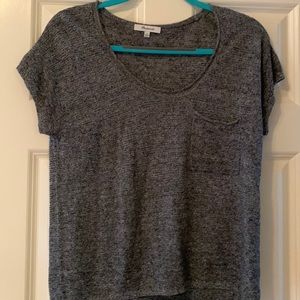 Madewell. T-shirt. Gray.